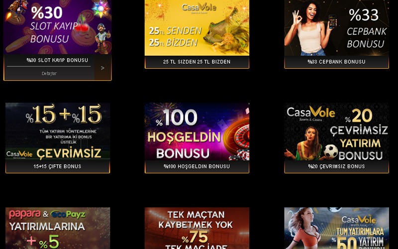 Casavole İnceleme, Giriş Adresi, Casino ve Canlı Bahis, Bonus