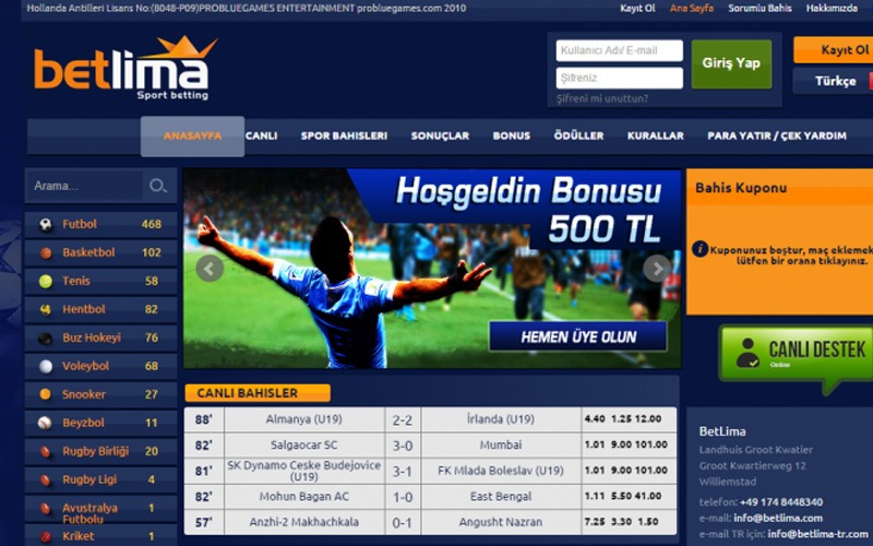 Betlima Para Yatırma, Para Çekme, Canlı Destek, Güvenilir Mi